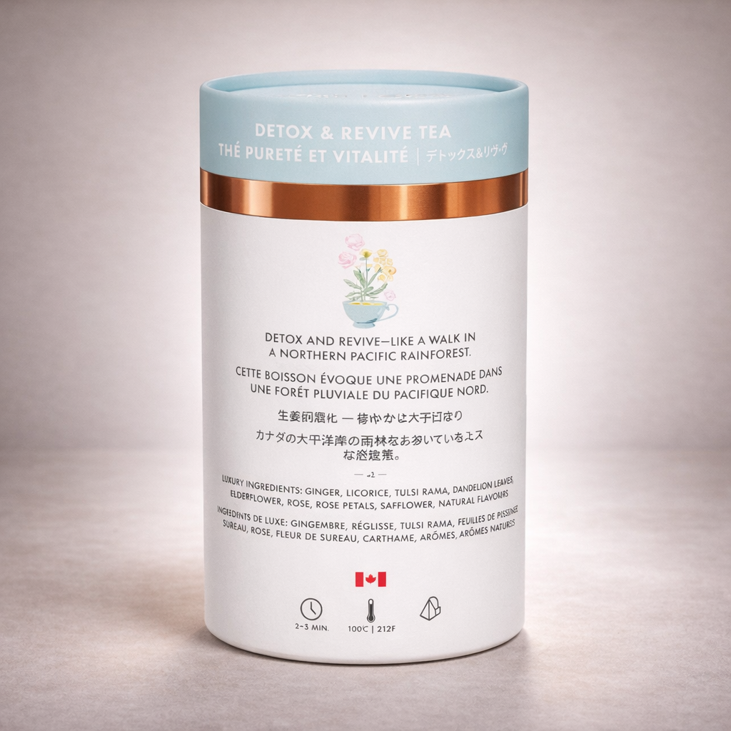 Detox and Revive Luxury Herbal tea - 24ct