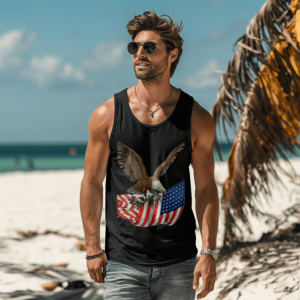 USA Eagle Flag Tank