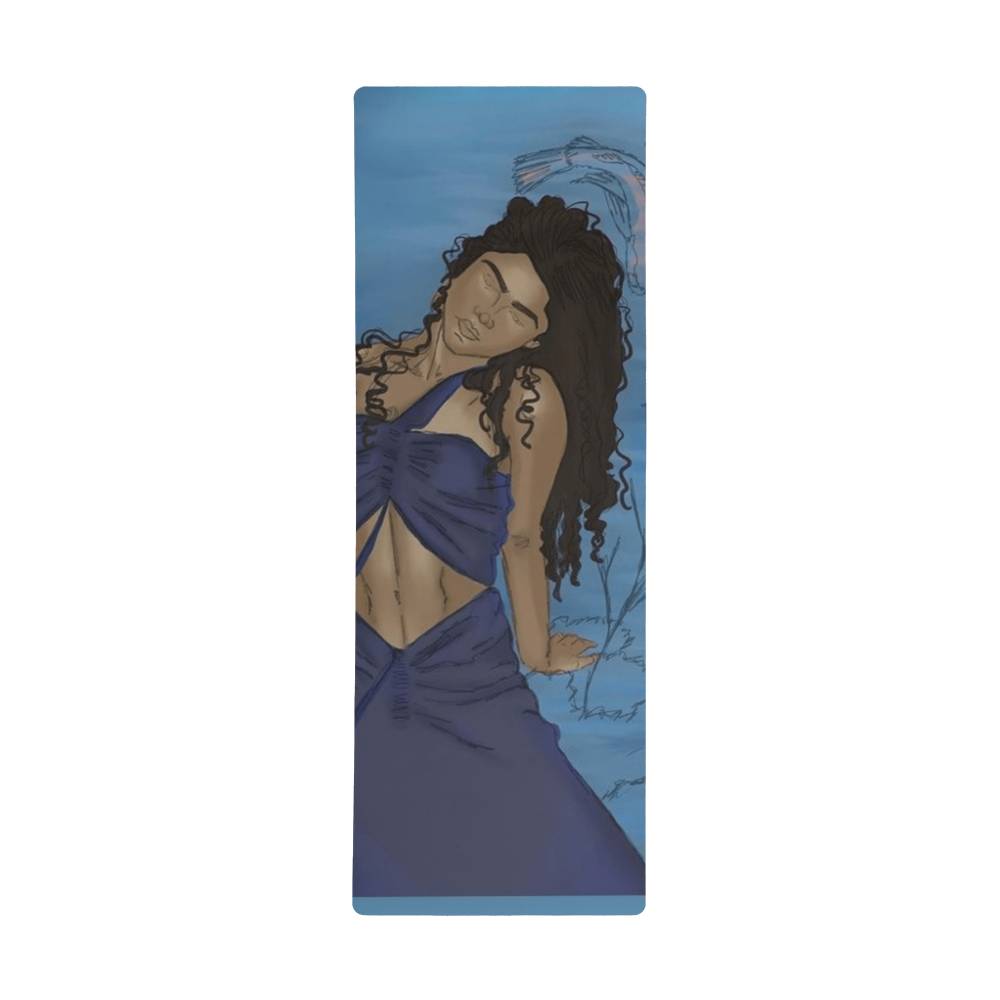 B4 Your Time Goddess Custom Art Yoga Mat